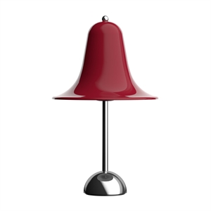 Verner Panton Pantop Tischlampe Ø23 Kirschrot