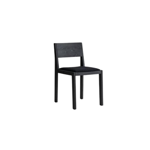 Vaarnii 016 Maasto Esszimmerstuhl, Gepolsterter Schwarz, Schwarz/Quadrat 0194