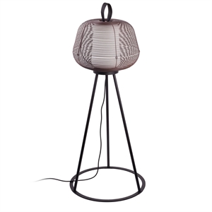 Faro NARA Outdoor Stehlampe Rostbraun/ Opalweiß