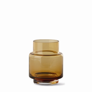 Ro Collection Hurricane Nr. 53 Vase/Kerzenständer , Bernstein