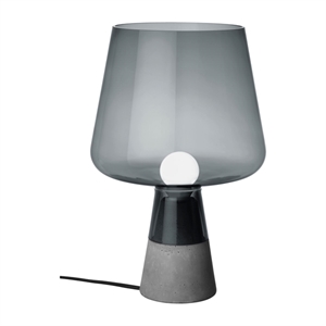 Iittala Leimu Tischlampe H38 Grau