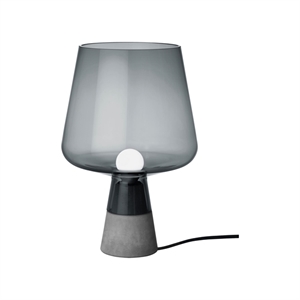 Iittala Leimu Tischlampe H30 Grau