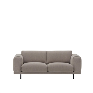 Muuto Rest 2-Personen Sofa Hearth 6/ Schwarz