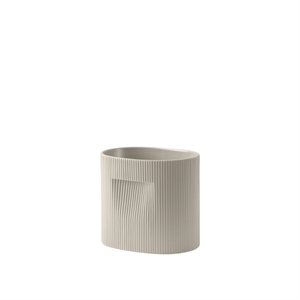 Muuto Ridge Pflanzgefäß H24 Beige