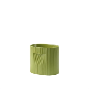 Muuto Ridge Planter H24 Grün