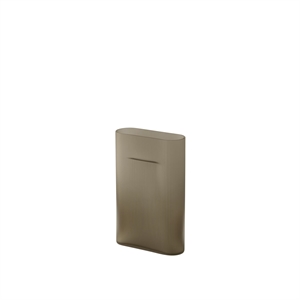 Muuto Ridge Vase H35 Taupe/ Mattiert