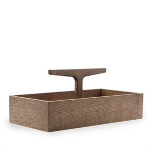 Ro Collection Toolbox Box Niedrig, Dunkel Gebeizte Eiche
