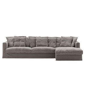 Decotique Le Grand Air 3-Sitzer Sofa Divan Rechts Rauchgranit