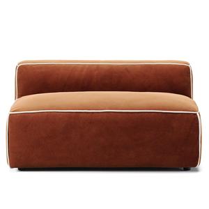 Decotique Grand Hue Sessel Mondweiß/ Kupfer