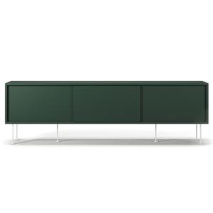 Decotique Vogue TV-Bank mit Beinen 180 Grün/ Weiß