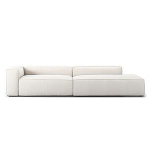 Decotique Grand 3-Sitzer Sofa Open End Rechts Steam/ Weiß