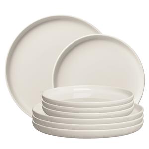 Decotique BON Teller Starter Set Teller 8er Set Elfenbein