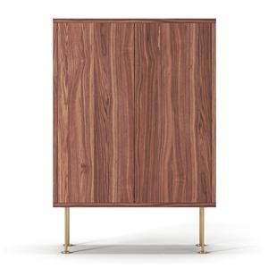 Decotique Vogue 64 Schrank Walnuss/ Messing