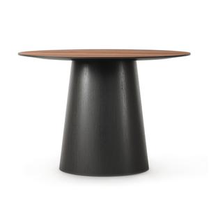 Decotique Social Esstisch 150 Walnuss/ Schwarz/Eiche