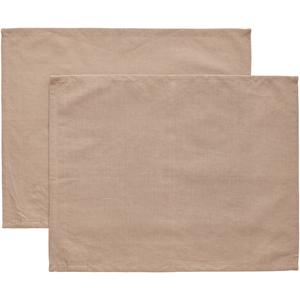 Decotique Sienna Platzset 35x45 2er-Set Taupe