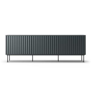 Decotique Wave TV-Bank 3D Grau