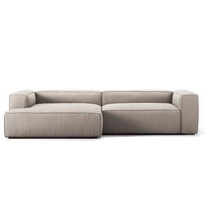 Decotique Grand 3-Sitzer Sofa Chaiselongue Links Sandschale/ Beige
