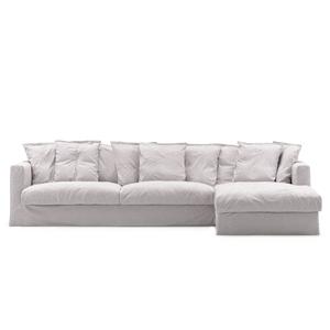 Decotique Le Grand Air 3-Sitzer Sofa Divan Rechts Misty Grau