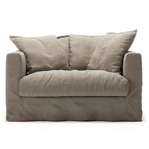 Decotique Le Grand Air Love Seat Sessel Savage Leinen
