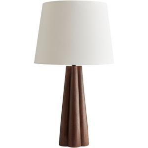 Decotique Fiber Tischlampe Dunkle Eiche