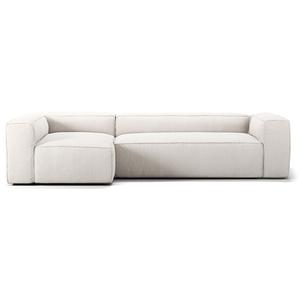 Decotique Grand 4-Sitzer Sofa Divan Links Steam/ Weiß