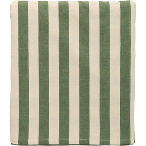 Decotique Blockstreifen-Tischdecke 140x240 Grün