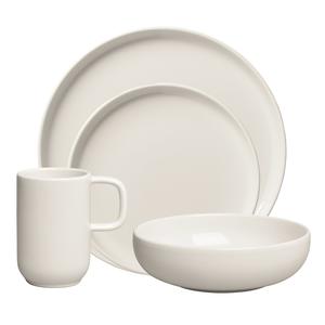 Decotique BON Geschirr-Starterset, 16-teilig, Elfenbein