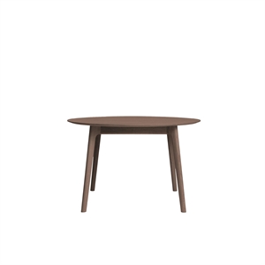 Ro Collection Salon Ausziehtisch Ø120 Geräucherte Eiche