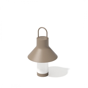 Loom Design Shadow S Tragbare Lampe Grau Beige