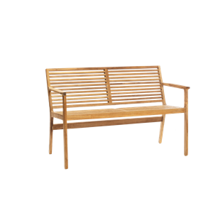 Sibast Furniture RIB 2,5-Personen-Gartenbank Teak