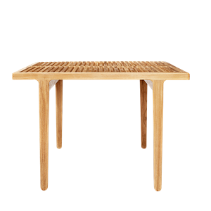 Sibast Furniture RIB Gartentisch 100 Teak
