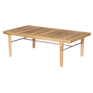 Sibast Furniture RIB Outdoor Couchtisch 110 Teak