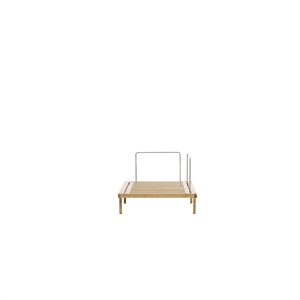 Sibast Furniture RIB Gartensofa, Rückenlehne Teak