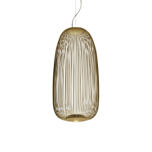 Foscarini Spokes 1 Pendelleuchte mit LED Gold