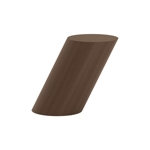 NORR11 Kippbarer Beistelltisch Dunkel Geräucherte Eiche