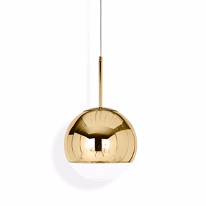 Tom Dixon Mirror Ball Gold Pendelleuchte Klein LED