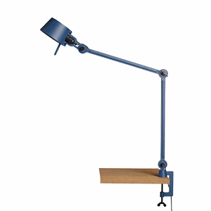 Tonone Bolt Tischlampe Doppelarm mit Klemme Thunder Blue