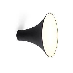 Trizo 21 Sirens Væglampe Sort + Matteret glas