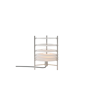 Parachilna Topuro Tischlampe Klein Edelstahl/Acryl