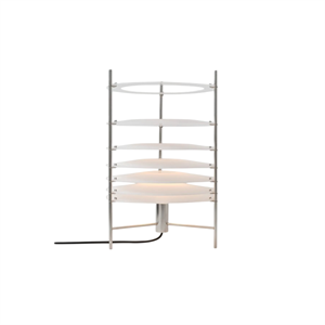 Parachilna Topuro Tischlampe Groß Edelstahl/Acryl