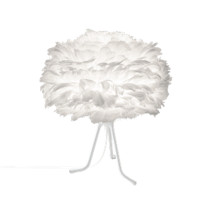 Umage Eos Tripod Lampensockel Tischlampe Mini Weiß mit Beinen in Weiß