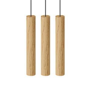 Umage Chimes 3 Cluster Pendelleuchte Eiche