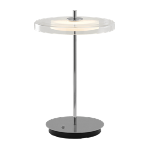 Umage Asteria Move Tragbare Lampe aus poliertem Stahl