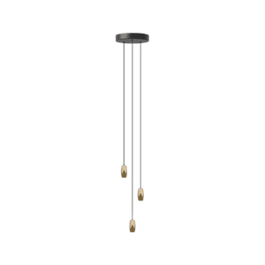 Umage Brighter Days Penta Pendelleuchte mit Cluster 3 Messing