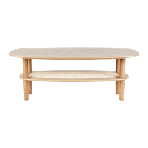 Umage Together Sleek Rechteckiger Couchtisch, Niedrig, Eiche