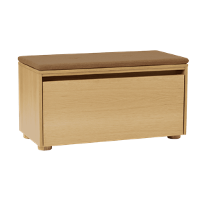 Umage Hideaway Furnierschrank mit Tür und Regal Eiche/Zuckerbraun