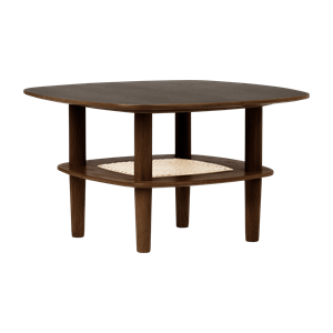 Umage Together Smooth Square 60 Couchtisch, Niedrig, Dunkle Eiche