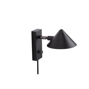 Watt & Veke Kuro Read Wandlampe Schwarz