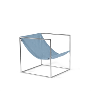 Valerie Object Solo Seat Sessel Edelstahl/ Hellblau